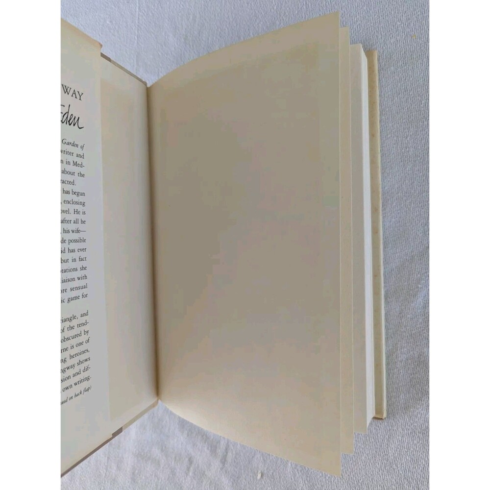 The Garden of Eden by ERNEST HEMINGWAY, 1st Edition First Printing HCDJ - Picture 4 of 13